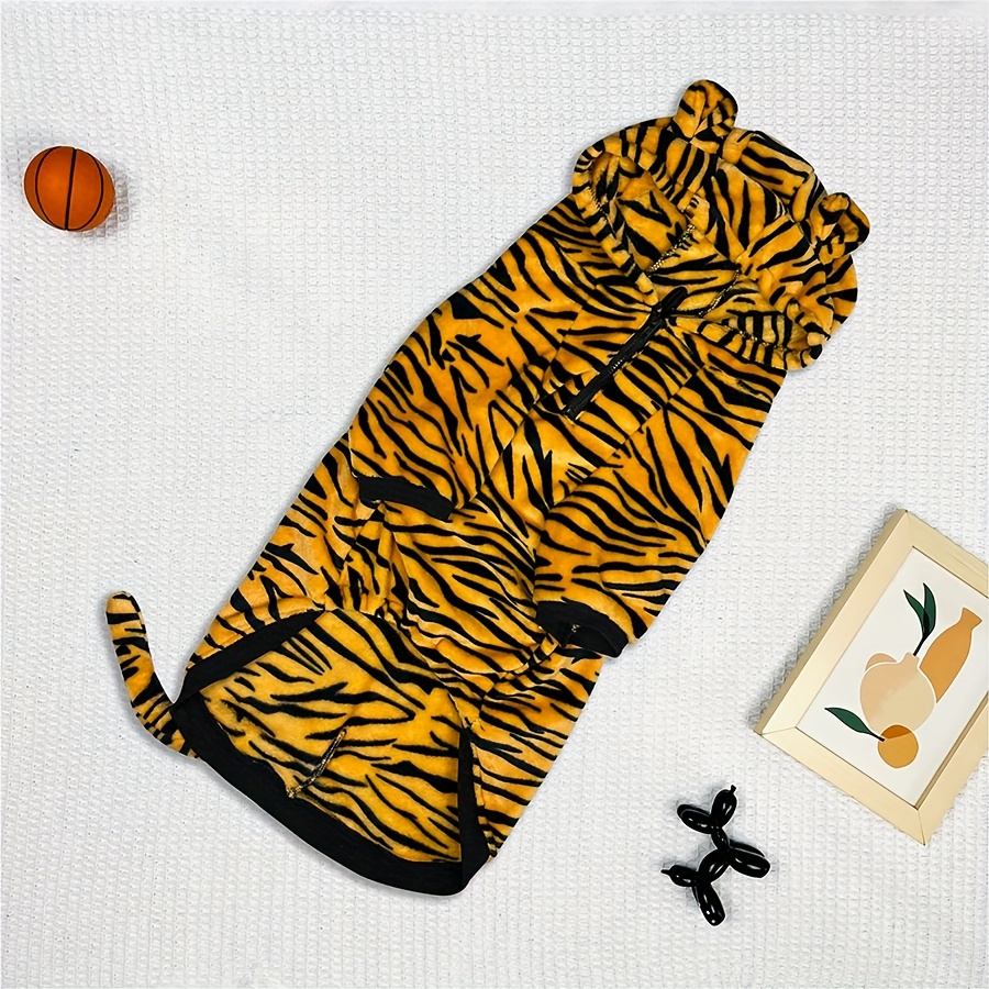 Mia-Cozy Flannel Dog Hoodie - Image 2