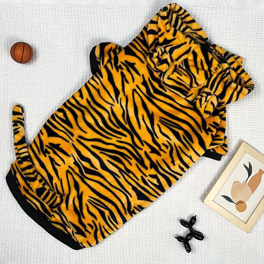 Mia-Cozy Flannel Dog Hoodie - Image 4