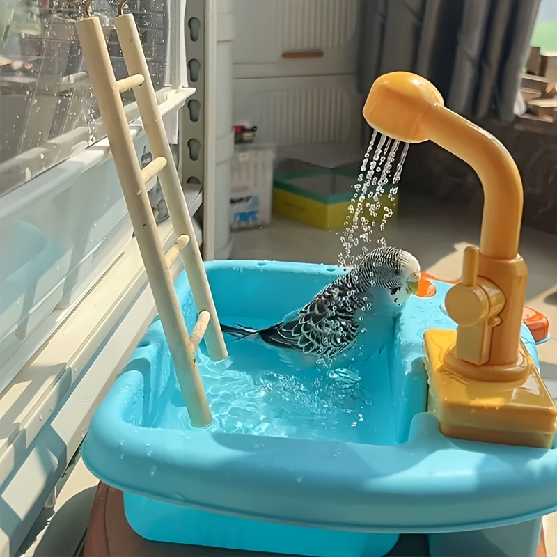 Mia-1 Easy-Clean Parrot Bath Tub